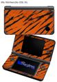 Tie Dye Bengal Belly Stripes - Decal Style Skin fits Nintendo DSi XL (DSi SOLD SEPARATELY)
