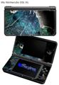 Aquatic 2 - Decal Style Skin fits Nintendo DSi XL (DSi SOLD SEPARATELY)