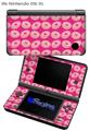 Donuts Hot Pink Fuchsia - Decal Style Skin fits Nintendo DSi XL (DSi SOLD SEPARATELY)