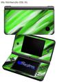 Paint Blend Green - Decal Style Skin fits Nintendo DSi XL (DSi SOLD SEPARATELY)