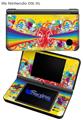 Rainbow Music - Decal Style Skin fits Nintendo DSi XL (DSi SOLD SEPARATELY)
