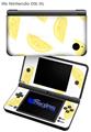 Lemons - Decal Style Skin compatible with Nintendo DSi XL (DSi SOLD SEPARATELY)
