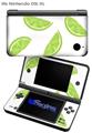 Limes - Decal Style Skin compatible with Nintendo DSi XL (DSi SOLD SEPARATELY)