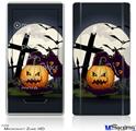 Zune HD Skin - Halloween Jack O Lantern and Cemetery Kitty Cat