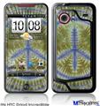 HTC Droid Incredible Skin - Tie Dye Peace Sign 102