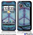 HTC Droid Incredible Skin - Tie Dye Peace Sign 107