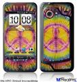 HTC Droid Incredible Skin - Tie Dye Peace Sign 109