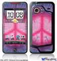 HTC Droid Incredible Skin - Tie Dye Peace Sign 110