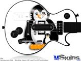 Guitar Hero III Wii Les Paul Skin - Penguins on White