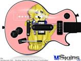 Guitar Hero III Wii Les Paul Skin - Puppy Dogs on Pink