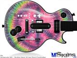 Guitar Hero III Wii Les Paul Skin - Tie Dye Peace Sign 103