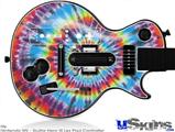 Guitar Hero III Wii Les Paul Skin - Tie Dye Swirl 100