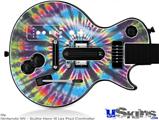 Guitar Hero III Wii Les Paul Skin - Tie Dye Swirl 101