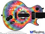 Guitar Hero III Wii Les Paul Skin - Tie Dye Swirl 107