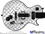 Guitar Hero III Wii Les Paul Skin - Diamond Plate Metal