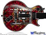 Guitar Hero III Wii Les Paul Skin - Bed Of Roses