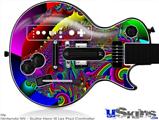 Guitar Hero III Wii Les Paul Skin - And This Is Your Brain On Drugs