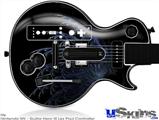 Guitar Hero III Wii Les Paul Skin - Blue Fern