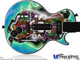 Guitar Hero III Wii Les Paul Skin - Butterfly