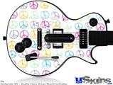 Guitar Hero III Wii Les Paul Skin - Kearas Peace Signs