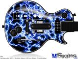 Guitar Hero III Wii Les Paul Skin - Electrify Blue