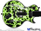 Guitar Hero III Wii Les Paul Skin - Electrify Green