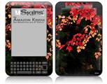 Leaves Are Changing - Decal Style Skin fits Amazon Kindle 3 Keyboard (with 6 inch display)