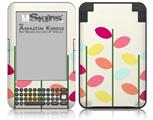 Plain Leaves - Decal Style Skin fits Amazon Kindle 3 Keyboard (with 6 inch display)