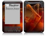 Flaming Veil - Decal Style Skin fits Amazon Kindle 3 Keyboard (with 6 inch display)