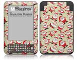 Lots of Santas - Decal Style Skin fits Amazon Kindle 3 Keyboard (with 6 inch display)