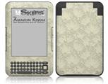 Flowers Pattern 11 - Decal Style Skin fits Amazon Kindle 3 Keyboard (with 6 inch display)