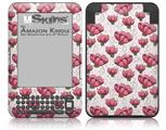 Flowers Pattern 16 - Decal Style Skin fits Amazon Kindle 3 Keyboard (with 6 inch display)