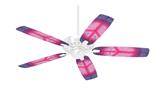 Tie Dye Peace Sign 110 - Ceiling Fan Skin Kit fits most 42 inch fans (FAN and BLADES SOLD SEPARATELY)