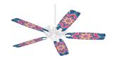 Tie Dye Star 101 - Ceiling Fan Skin Kit fits most 42 inch fans (FAN and BLADES SOLD SEPARATELY)