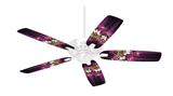 Grungy Flower Bouquet - Ceiling Fan Skin Kit fits most 42 inch fans (FAN and BLADES SOLD SEPARATELY)