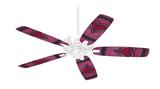 Phat Dyes - Heart - 105 - Ceiling Fan Skin Kit fits most 42 inch fans (FAN and BLADES SOLD SEPARATELY)