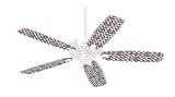 Locknodes 05 Pink - Ceiling Fan Skin Kit fits most 42 inch fans (FAN and BLADES SOLD SEPARATELY)