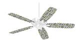 Locknodes 05 Sage Green - Ceiling Fan Skin Kit fits most 42 inch fans (FAN and BLADES SOLD SEPARATELY)