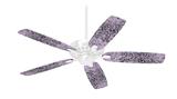 Folder Doodles Lavender - Ceiling Fan Skin Kit fits most 42 inch fans (FAN and BLADES SOLD SEPARATELY)