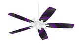 Jagged Camo Purple - Ceiling Fan Skin Kit fits most 42 inch fans (FAN and BLADES SOLD SEPARATELY)