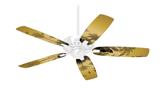 Summer Palm Trees - Ceiling Fan Skin Kit fits most 42 inch fans (FAN and BLADES SOLD SEPARATELY)