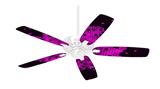 HEX Hot Pink - Ceiling Fan Skin Kit fits most 42 inch fans (FAN and BLADES SOLD SEPARATELY)