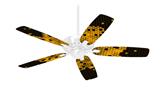 HEX Yellow - Ceiling Fan Skin Kit fits most 42 inch fans (FAN and BLADES SOLD SEPARATELY)