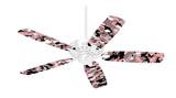 WraptorCamo Digital Camo Pink - Ceiling Fan Skin Kit fits most 42 inch fans (FAN and BLADES SOLD SEPARATELY)