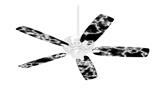 Electrify White - Ceiling Fan Skin Kit fits most 42 inch fans (FAN and BLADES SOLD SEPARATELY)