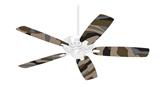 Camouflage Brown - Ceiling Fan Skin Kit fits most 42 inch fans (FAN and BLADES SOLD SEPARATELY)