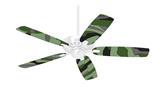 Camouflage Green - Ceiling Fan Skin Kit fits most 42 inch fans (FAN and BLADES SOLD SEPARATELY)