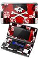 Emo Skull 5 - Decal Style Skin fits Nintendo 3DS (3DS SOLD SEPARATELY)