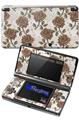 Flowers Pattern Roses 20 - Decal Style Skin fits Nintendo 3DS (3DS SOLD SEPARATELY)