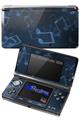Bokeh Music Blue - Decal Style Skin fits Nintendo 3DS (3DS SOLD SEPARATELY)